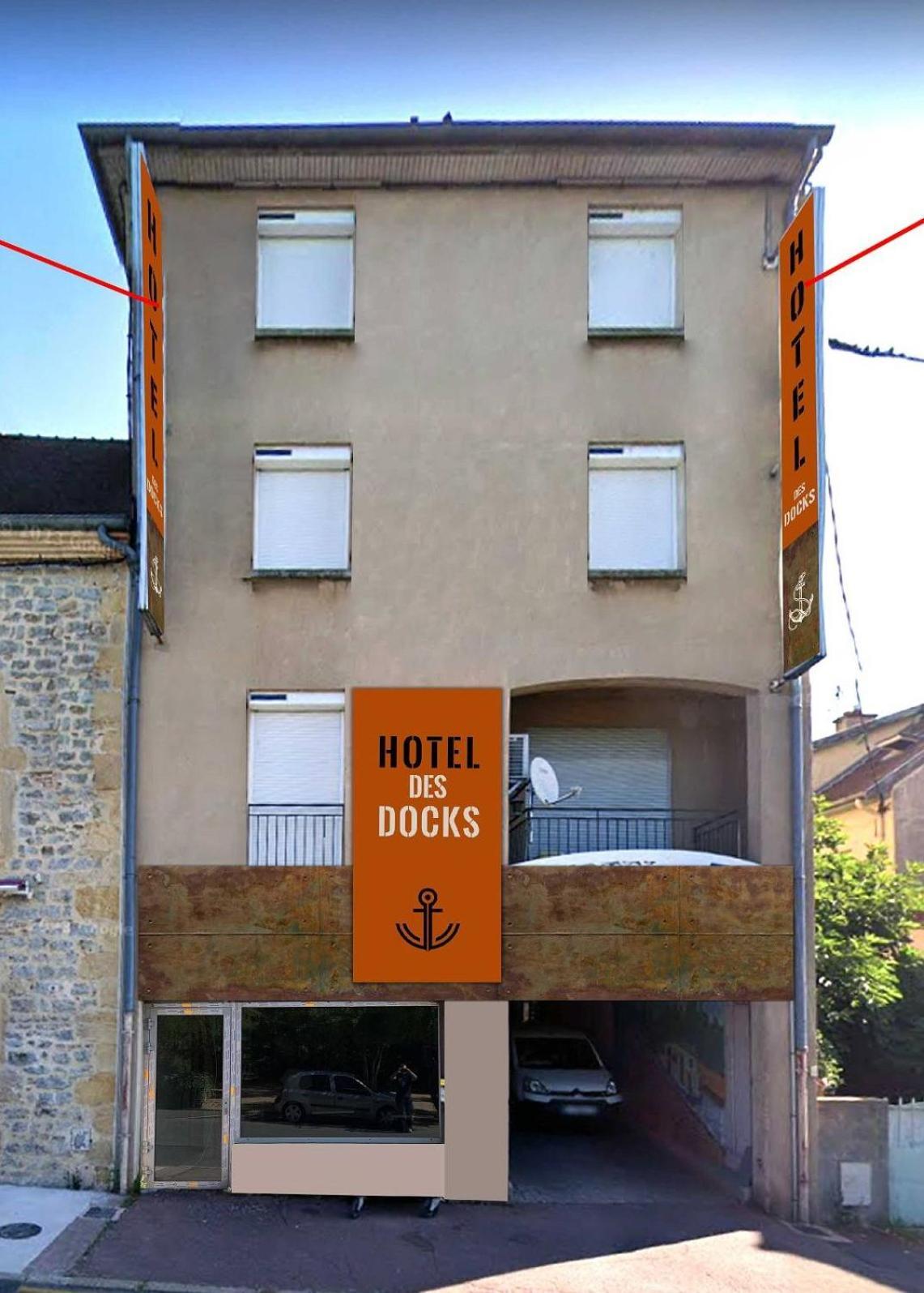 Hotel Des Docks Digoin Exterior photo